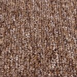 vidaXL Tapis Antidérapants pour Escaliers 15 Pièces Marron 75 x 20 cm PP