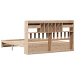 vidaXL Lit bibliothèque sans matelas 180x200 cm bois massif de pin