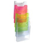 Trieur Mural Modulable Vertical 6 Compartiments A4 - Arlequin - Exacompta