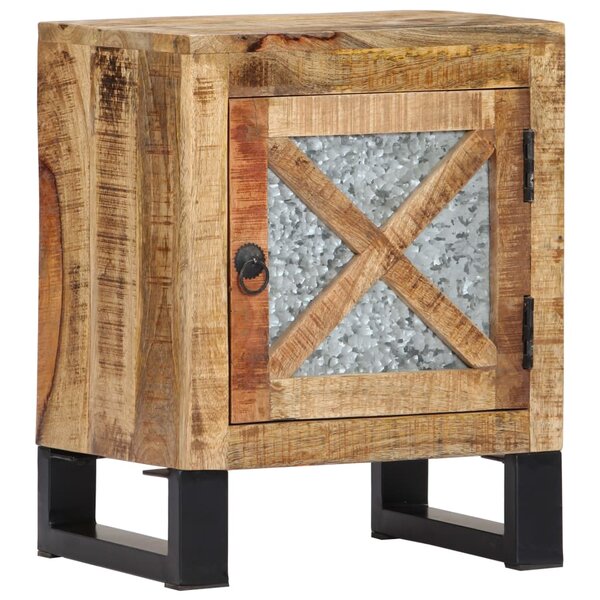 vidaXL Table de chevet 40x30x50 cm Bois de manguier massif