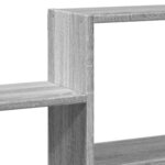 vidaXL Étagère murale sonoma gris 96x18x60 cm bois ingénierie