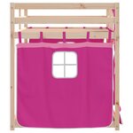 vidaXL Lit superposé sans matelas 90x200 cm bois de pin massif