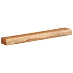vidaXL Étagères murales 2 Pièces 100x17x8 cm bois massif d'acacia