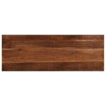 vidaXL Dessus de table 140x50x3 8cm rectangulaire bois massif récupéré