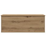 Boîte de rangement vidaXL en Chêne Artisan 90x35x35 cm en bois d'ingénierie