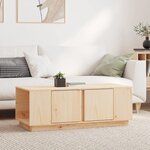 vidaXL Table basse 110x50x40 cm Bois massif de pin