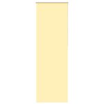 vidaXL Store enrouleur occultant jaune largeur du tissu 80 7 cm