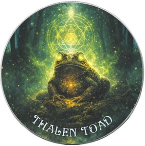 Pièce de monnaie en Argent 1 Dollar g 31.1 (1 oz) Millésime 2026 Forest Totems IV THALEN TOAD