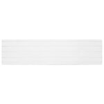 vidaXL Panneaux muraux 3D 14 Pièces marron 100x25 cm EPS