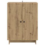 vidaXL Buffet Chêne artisanal 66 x 34 5 x 90 cm Bois d'ingénierie