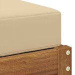 vidaXL Banc de Jardin Bois d'Acacia Massif Naturel