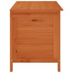 vidaXL Boîte de rangement de jardin 99x49 5x58 5 cm bois massif sapin