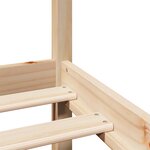 vidaXL Cadre de lit avec tête de lit sans matelas 90x190 cm