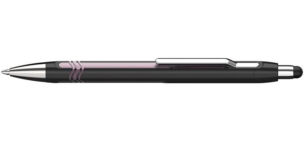 Stylo à bille Epsilon Touch noir-pink Pointe Extra Large Bleu SCHNEIDER