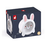 Tirelire Lapin Blanc Janod - Tirelire en Bois pour Enfants