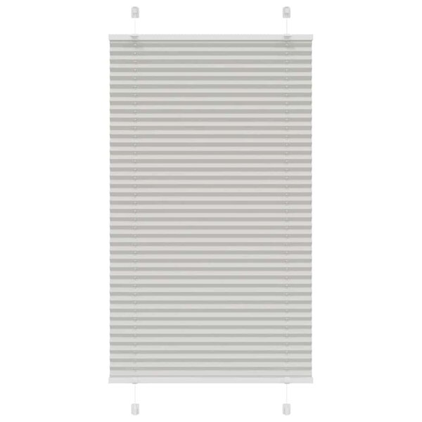 vidaXL Store plissé gris clair 70x150 cm largeur du tissu 69 4 cm
