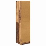 vidaXL Haut Armoire Bois Ancien 35 x 37 x 142 cm Bois d'ingénierie