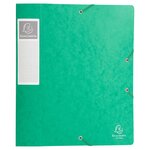 Boite De Classement Cartobox Dos 60mm Carte Lustrée - A4 - Vert - X 10 - Exacompta