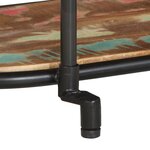 vidaXL Meuble TV 100x42x40 cm Bois massif de récupération