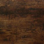 vidaXL Banc à chaussures Chêne fumé 80x24x45 cm Bois d'ingénierie