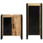 vidaXL Ensemble de mobilier de salle de bain 2 Pièces