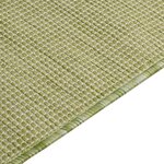 vidaXL Tapis à tissage plat d'extérieur 140x200 cm Vert