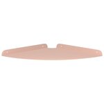 vidaXL Étagère Flottante d'Angle 2 pc Rose 30 x 30 x 2 cm