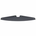 vidaXL Étagère Flottante d'Angle 4 pc Anthracite 30 x 30 x 2 cm
