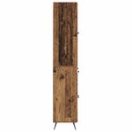 vidaXL 2 Pièces Bois ancien
