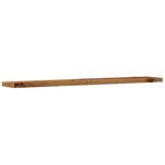 vidaXL Étagères murales 4 Pièces vieux bois 60x20x1 5cm bois d'ingénierie
