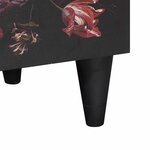 vidaXL Table de chevet avec tiroir Multicolore 50 x 33 x 60 cm