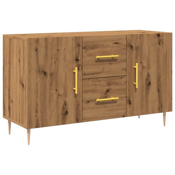 vidaXL Buffet chêne artisanal 100x36x60 cm bois d'ingénierie