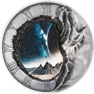 Monnaie PORTAL OF TIME 2 Oz Argent 10$ Cook Islands 2025 (PRÉCOMMANDE)