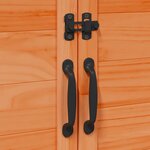 vidaXL Abri de jardin Marron 106 5 x 56 x 113 5 cm Bois d'ingénierie