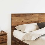 vidaXL Tête de lit Bois Ancien 160 cm Bois d'ingénierie