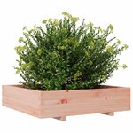 vidaXL Jardinière 100x100x26 5 cm bois massif de douglas