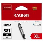 Canon cartouche d'encre a haut rendement cli-581bk xl - noir