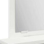 vidaXL Coiffeuse avec tiroir Blanc 50 x 41 x 140 cm Bois d'ingénierie