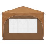 vidaXL Tente de fête pop-up 290 x 290 x 245 cm Beige