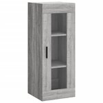 vidaXL Armoire murale sonoma gris 34 5x34x90 cm