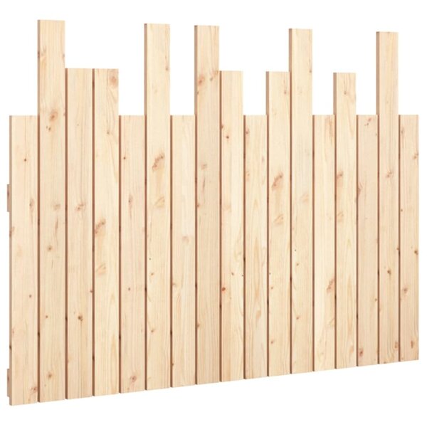 vidaXL Tête de lit murale 108x3x80 cm Bois massif de pin