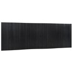 vidaXL Cloison de séparation noir 165x600 cm bambou