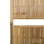vidaXL Cloison de séparation 5 panneaux Bambou 200x180 cm