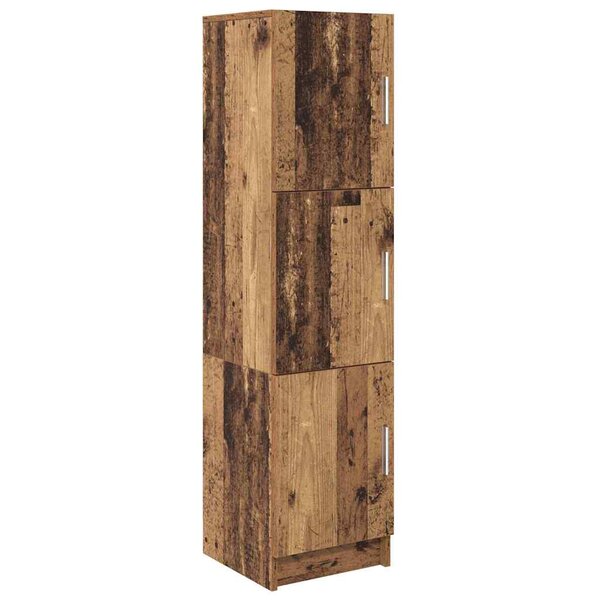 vidaXL Haut Armoire Bois ancien 31.5 x 32 x 122.5 cm