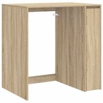 vidaXL Armoire pour machine à laver avec porte Sonoma 87 x 60 x 89 cm