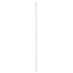 vidaXL Tête de lit métal blanc 200 cm