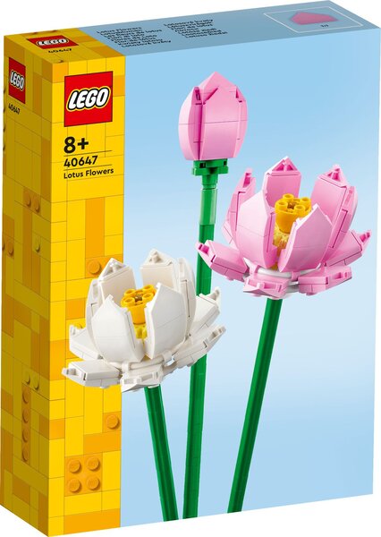 LEGO Botanicals - Set de Construction Fleurs de Lotus - 40647