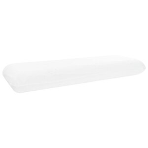 vidaXL Coussin de sommeil Uni Blanc 70 x 36 x 13 cm