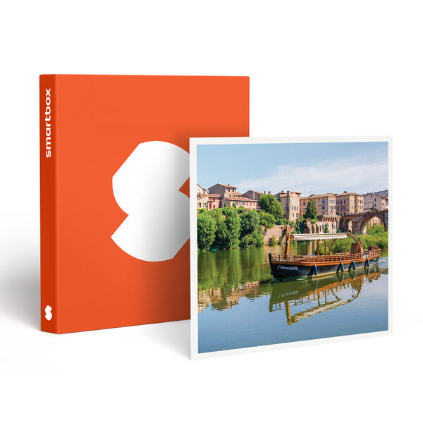 SMARTBOX - Coffret Cadeau Croisière d’1h30 en gabarre sur le Tarn pour 2 personnes -  Sport & Aventure