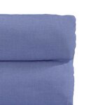 vidaXL Chaises à manger lot de 6 bleu jean tissu